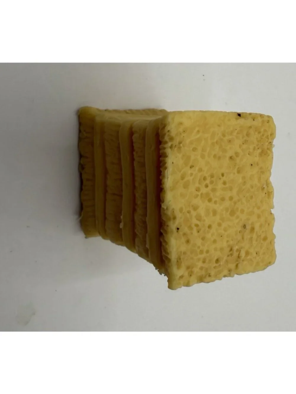 Plastic Hay  Bale For Barbie Or Other Fashion dolls 1 1/2” X  1 1/8”x 1”